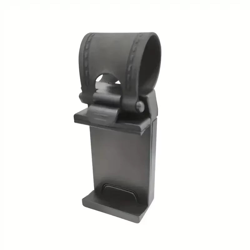 1 Pc Universal Car Steering Wheel Mobile Phone Holder Mount Buckle Socket Holder for Iphone Xiaomi Samsung GPS Stands